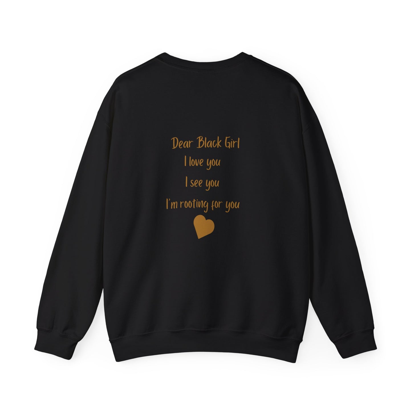 Dear Black Girl Unisex Crewneck Sweatshirt