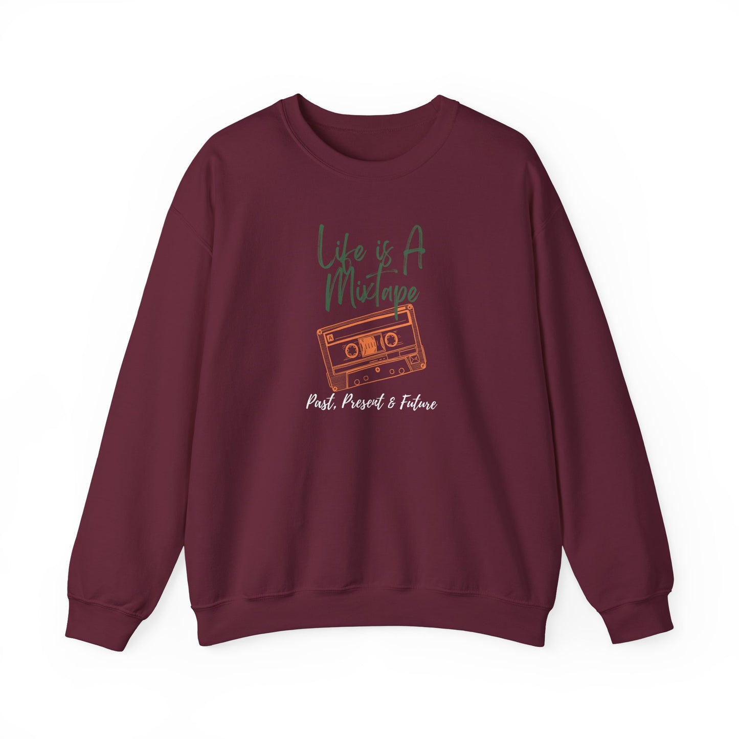 Life is A Mixtape Unisex Crewneck Sweatshirt