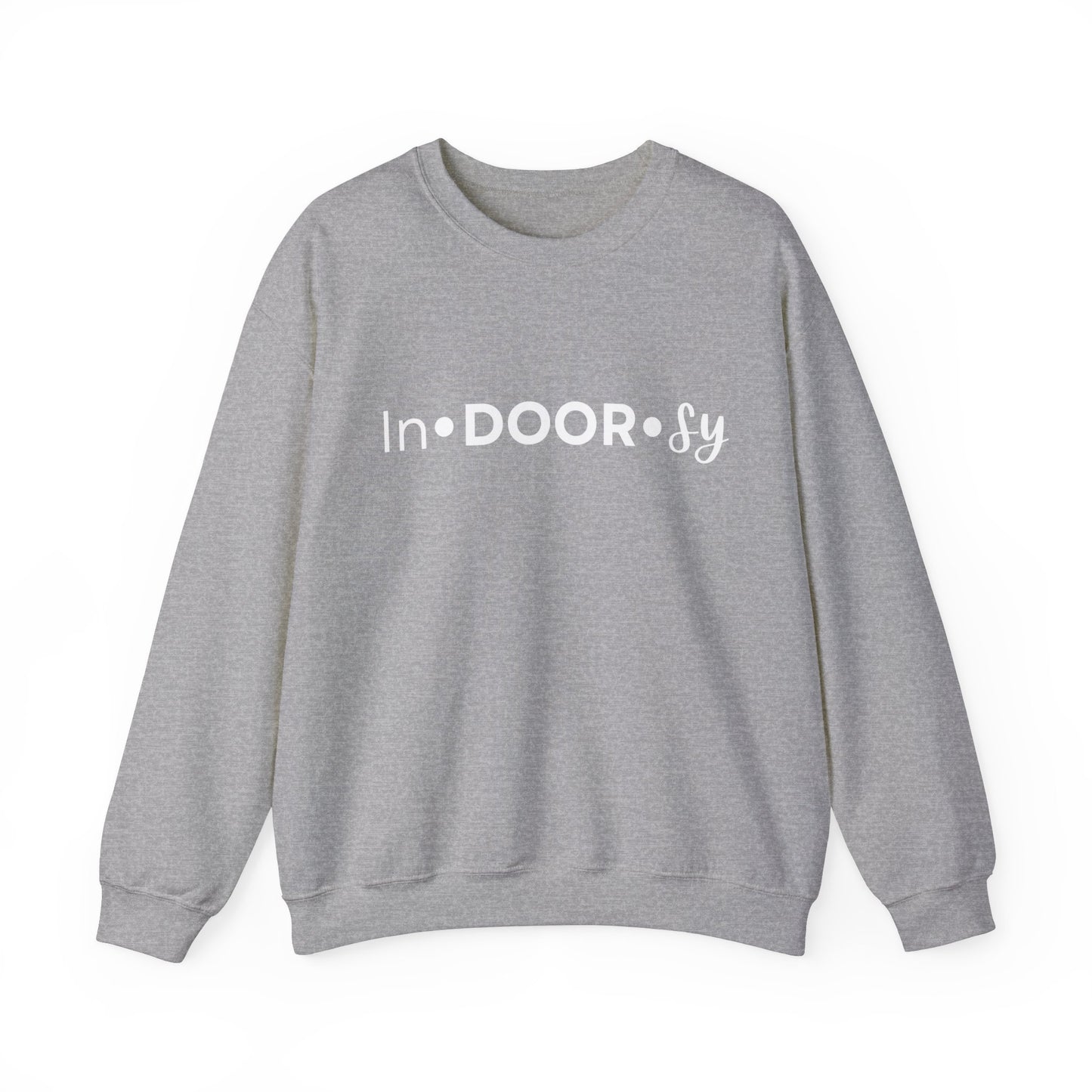 InDOORsy Unisex Crewneck Sweatshirt